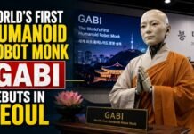 Humanoid Robot Monk Gabi