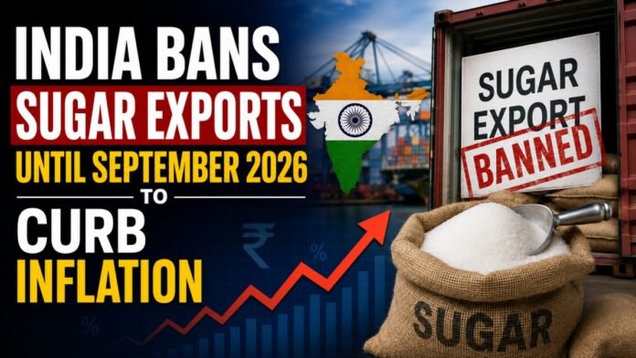 India Bans Sugar Exports