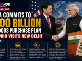 India Commits to $500 Billion US Goods Purchase
