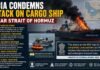 India Condemns Attack on Cargo Ship