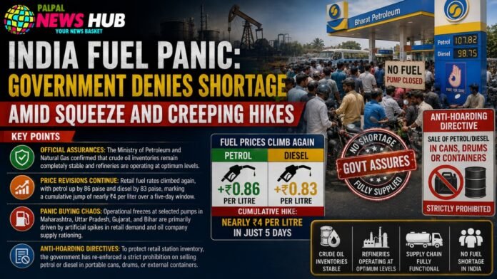 India Fuel Panic