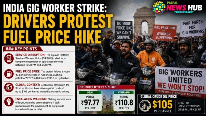 India Gig Worker Strike