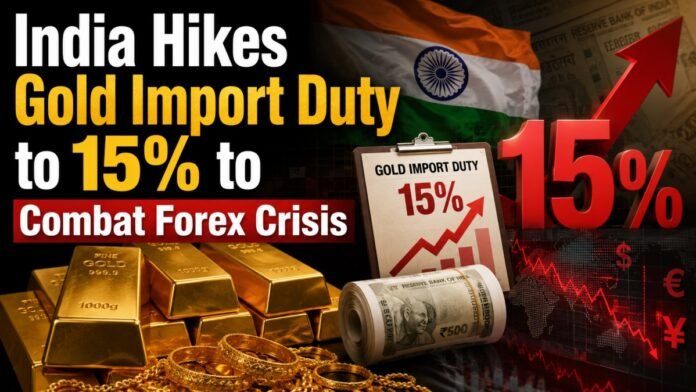 India Hikes Gold Import Duty