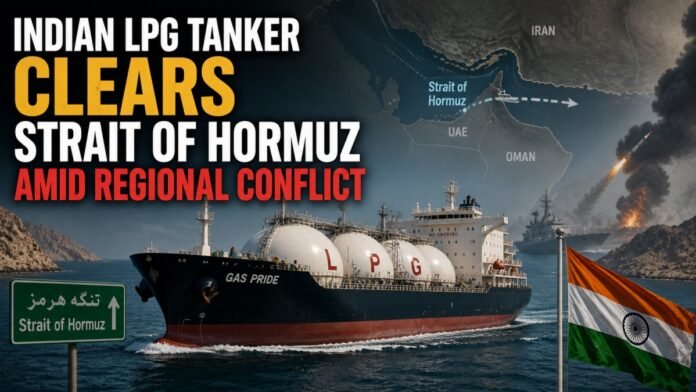 Indian LPG Tanker