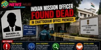 Indian Mission Officer Found Dead