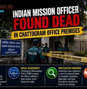 Indian Mission Officer Found Dead