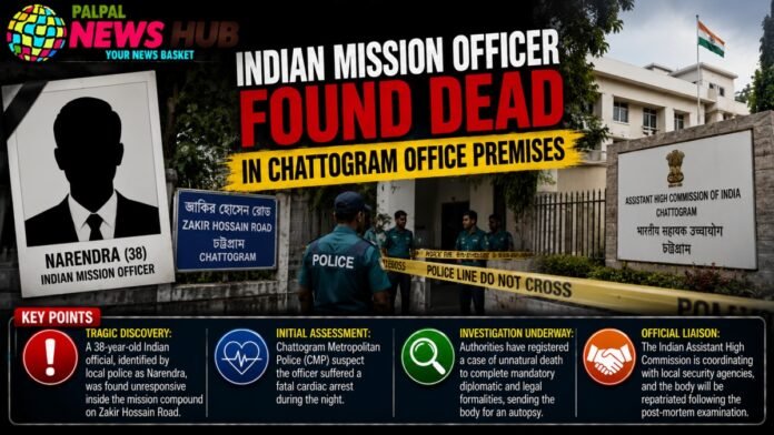 Indian Mission Officer Found Dead