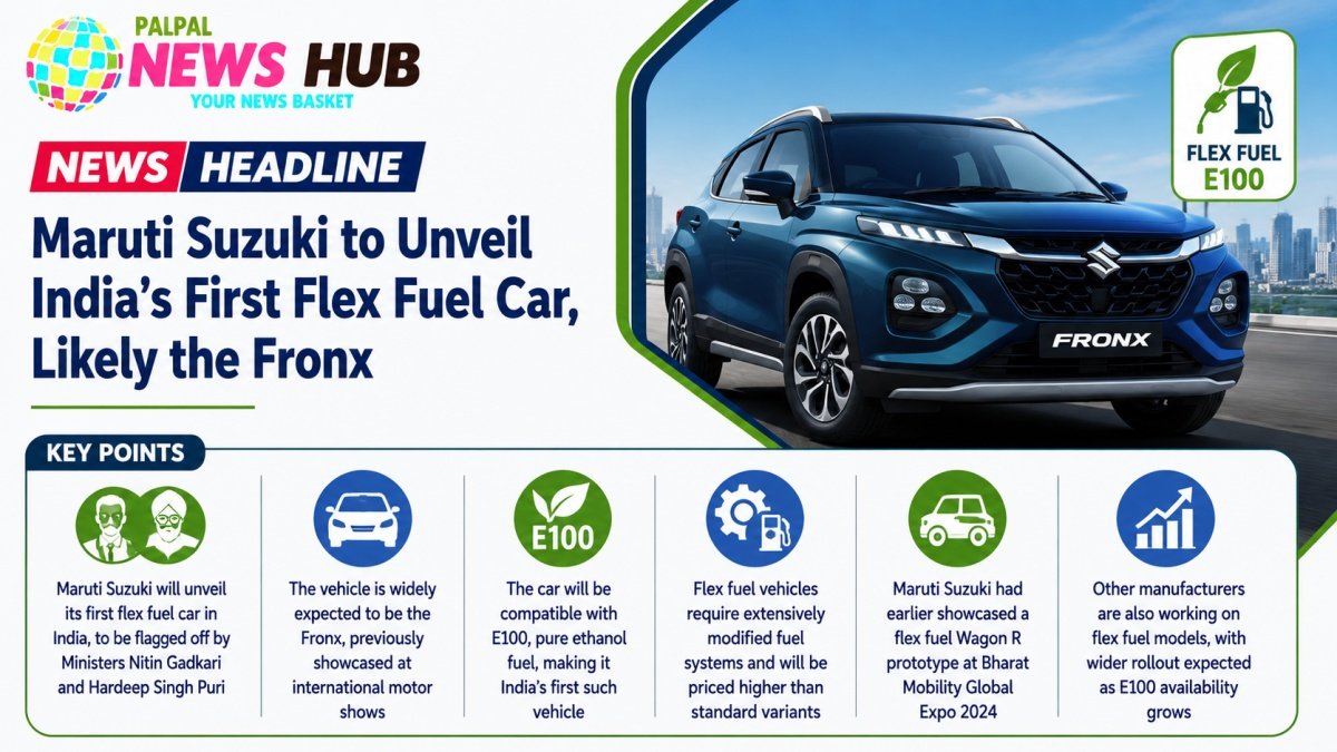 Indias First Flex Fuel Car | PalPal News Hub | Latest National, Technology, and Astrology News India's First Flex Fuel Car