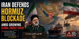 Iran Defends Hormuz Blockade