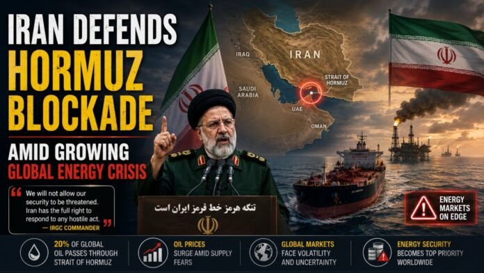 Iran Defends Hormuz Blockade