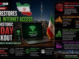 Iran Restores Global Internet Access