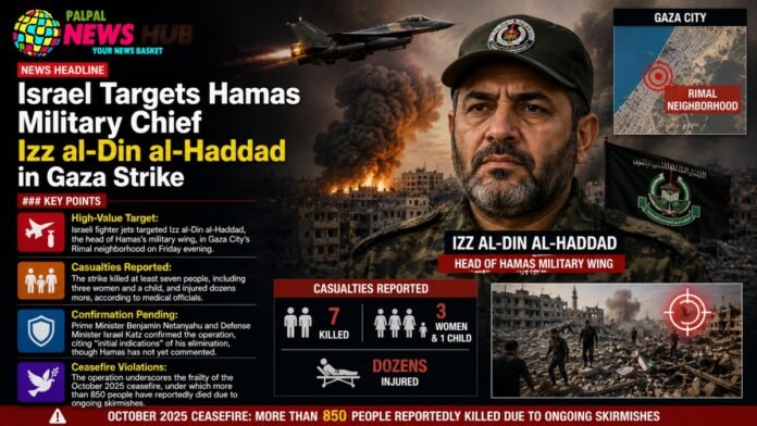 Israel Targets Hamas Military Chief