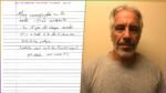 Jeffrey Epstein's Cryptic Handwritten Jail Note