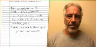 Jeffrey Epstein's Cryptic Handwritten Jail Note