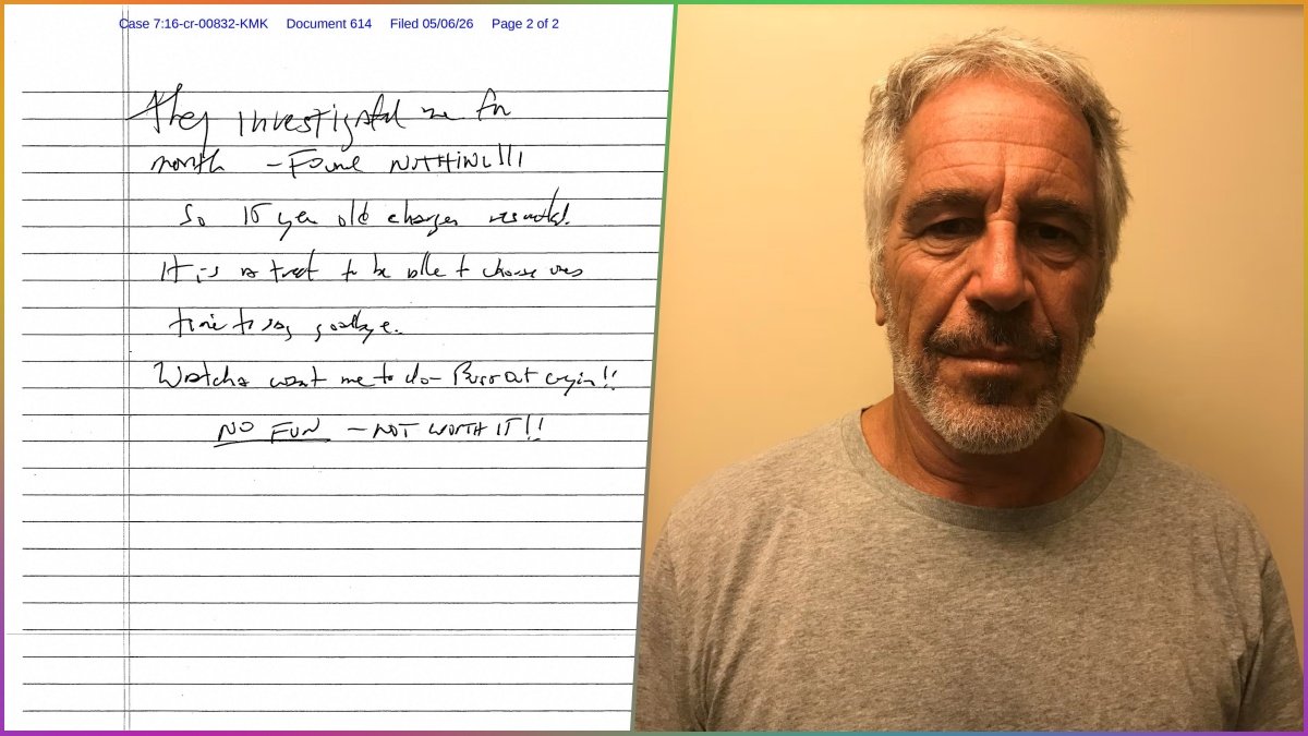 Jeffrey Epstein's Cryptic Handwritten Jail Note1 | PalPal News Hub | Latest National, Technology, and Astrology News Jeffrey Epstein's Cryptic Handwritten Jail Note