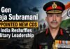 Lt Gen Raja Subramani