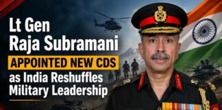 Lt Gen Raja Subramani