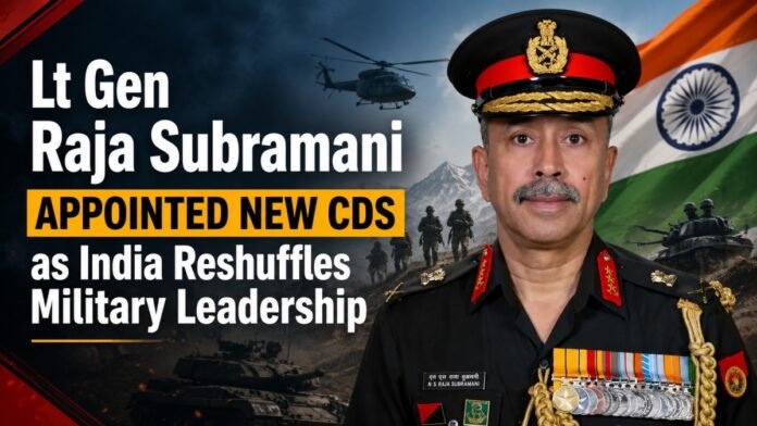 Lt Gen Raja Subramani