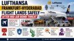 Lufthansa Frankfurt-Hyderabad Flight