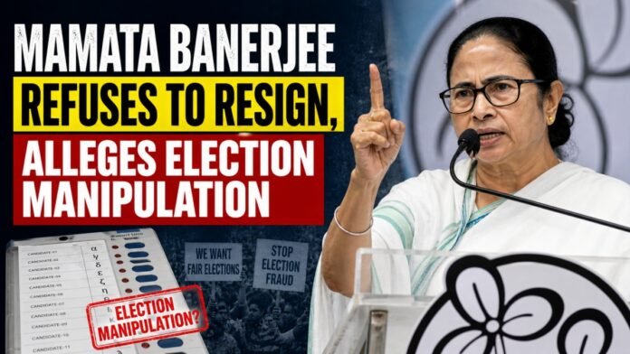 Mamata Banerjee Refuses to Resign