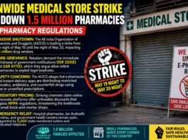 Nationwide Medical Store Strike