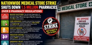 Nationwide Medical Store Strike