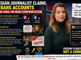 Norwegian Journalist Claims Meta Bans Accounts
