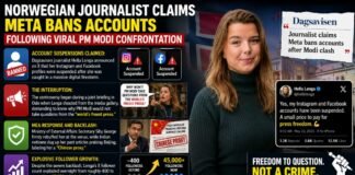 Norwegian Journalist Claims Meta Bans Accounts