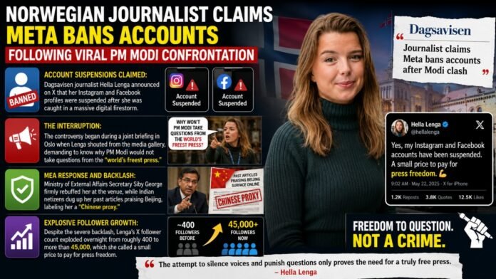 Norwegian Journalist Claims Meta Bans Accounts