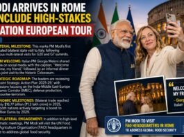 PM Modi Arrives in Rome