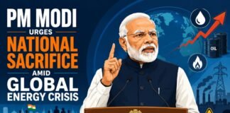 PM Modi Urges National Sacrifice