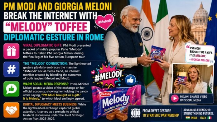 PM Modi and Giorgia Meloni