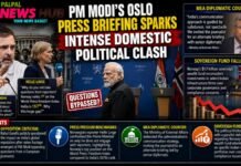 PM Modis Oslo Press Briefing