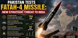 Pakistan Tests Fatah-4 Missile