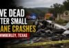 Plane Crashes in Wimberley