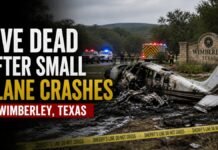 Plane Crashes in Wimberley
