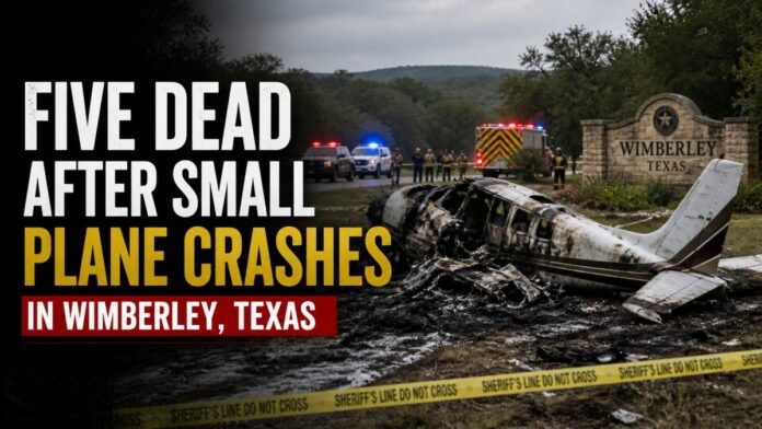 Plane Crashes in Wimberley