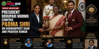 President Droupadi Murmu Confers Padma Shri