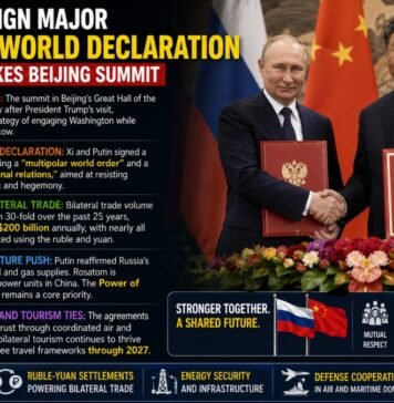 Putin and Xi Sign Major Multipolar