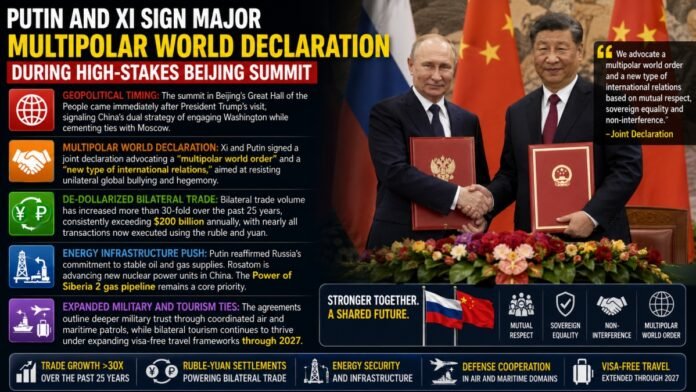 Putin and Xi Sign Major Multipolar