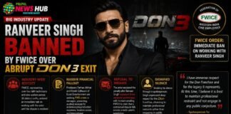 Ranveer Singh Banned by FWICE