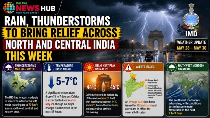 Relief Across North and Central India