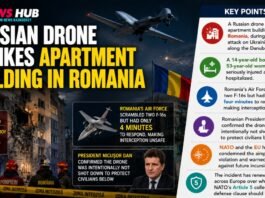 Russian Drone Strikes in Romania