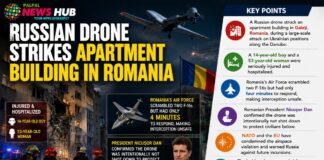 Russian Drone Strikes in Romania