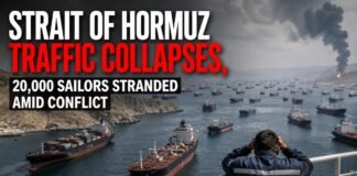 Strait of Hormuz Traffic Collapses