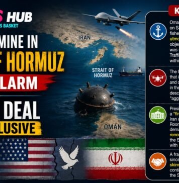 Suspected Mine in Strait of Hormuz Raises Alarm as US-Iran Deal Remains Elusive Suspected Mine in Strait of Hormuz