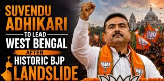 Suvendu Adhikari to Lead West Bengal