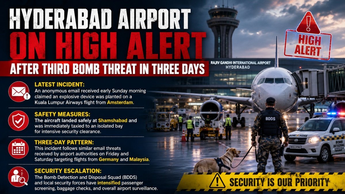 Third Bomb Threat | PalPal News Hub | Latest National, Technology, and Astrology News Third Bomb Threat