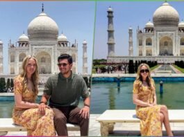 Tiffany Trump Visits Taj Mahal