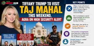 Tiffany Trump to Visit Taj Mahal
